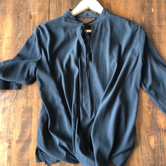 Zara Open Back Long Sleeve Top | S Small - Picture 3 of 4
